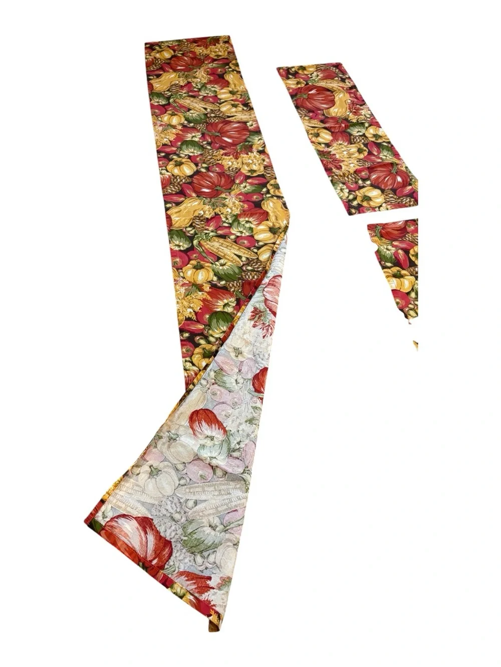 Better Homes Garden Fabric Table Runner & 2 Long Napkins Harvest  Thanksgiving